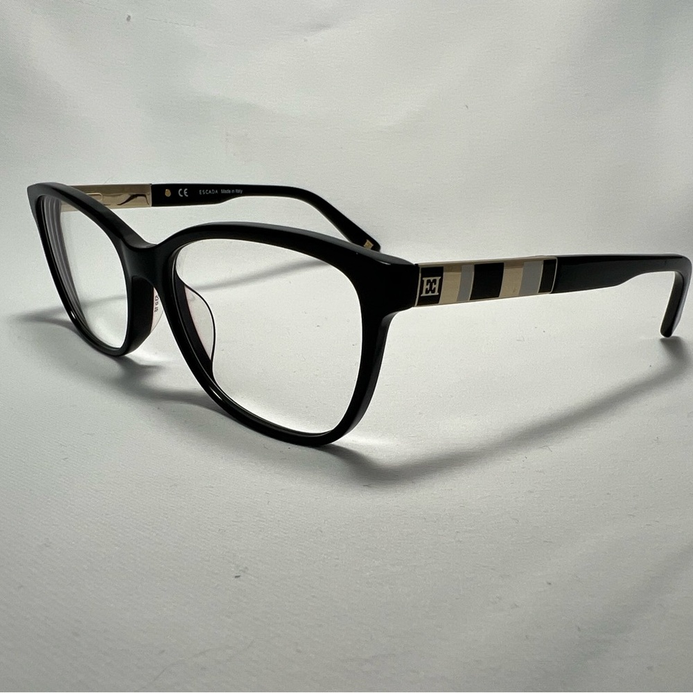 Escada Black Eyeglasses - Frames Only - image 2